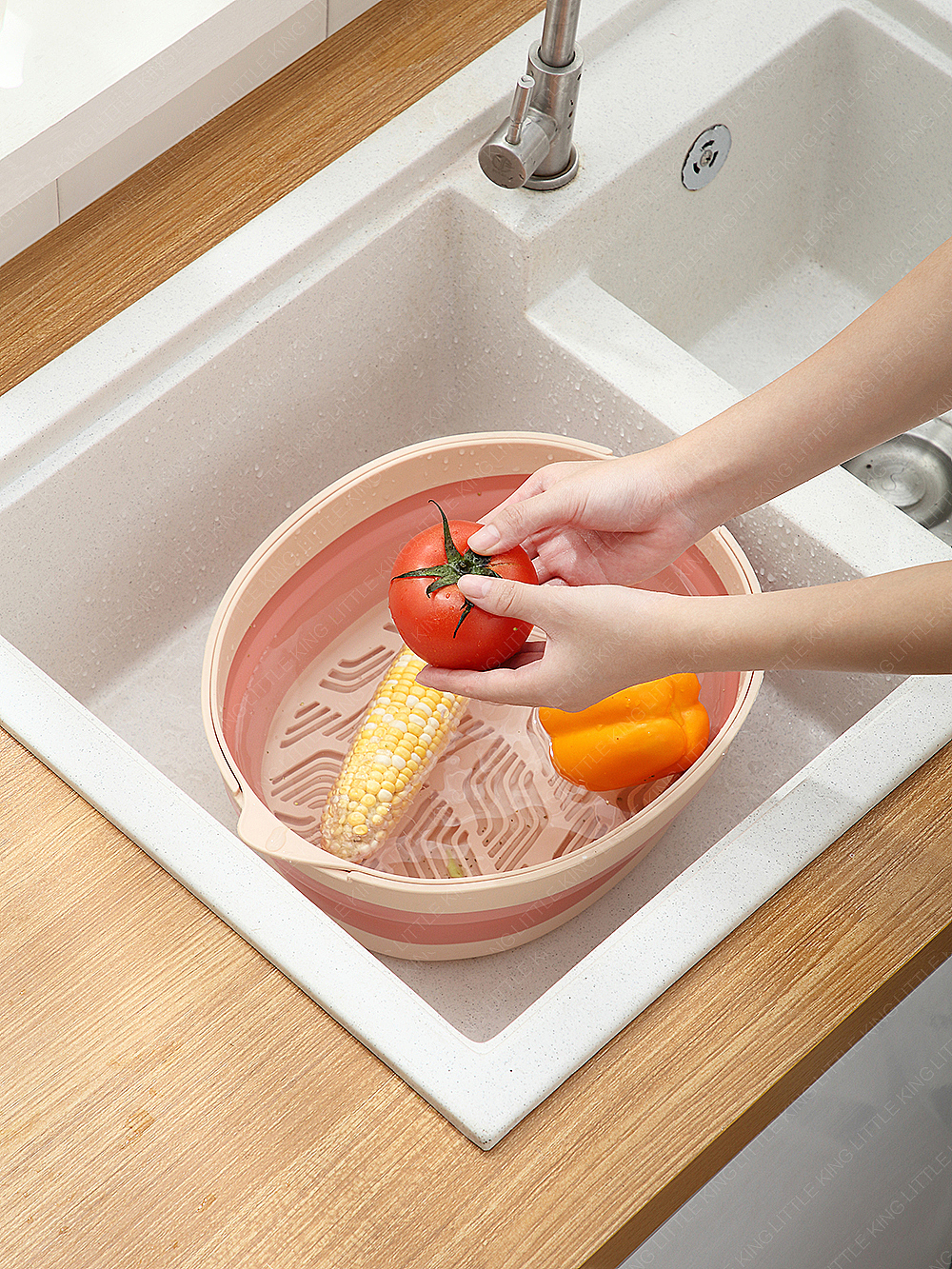 居家日用——双层沥水篮