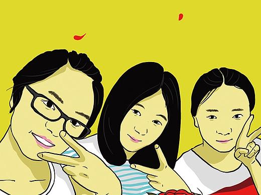 同一个姑娘 美美的笑容