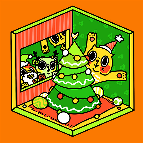 迟到的圣诞贺图 - 未建成的喵子公寓