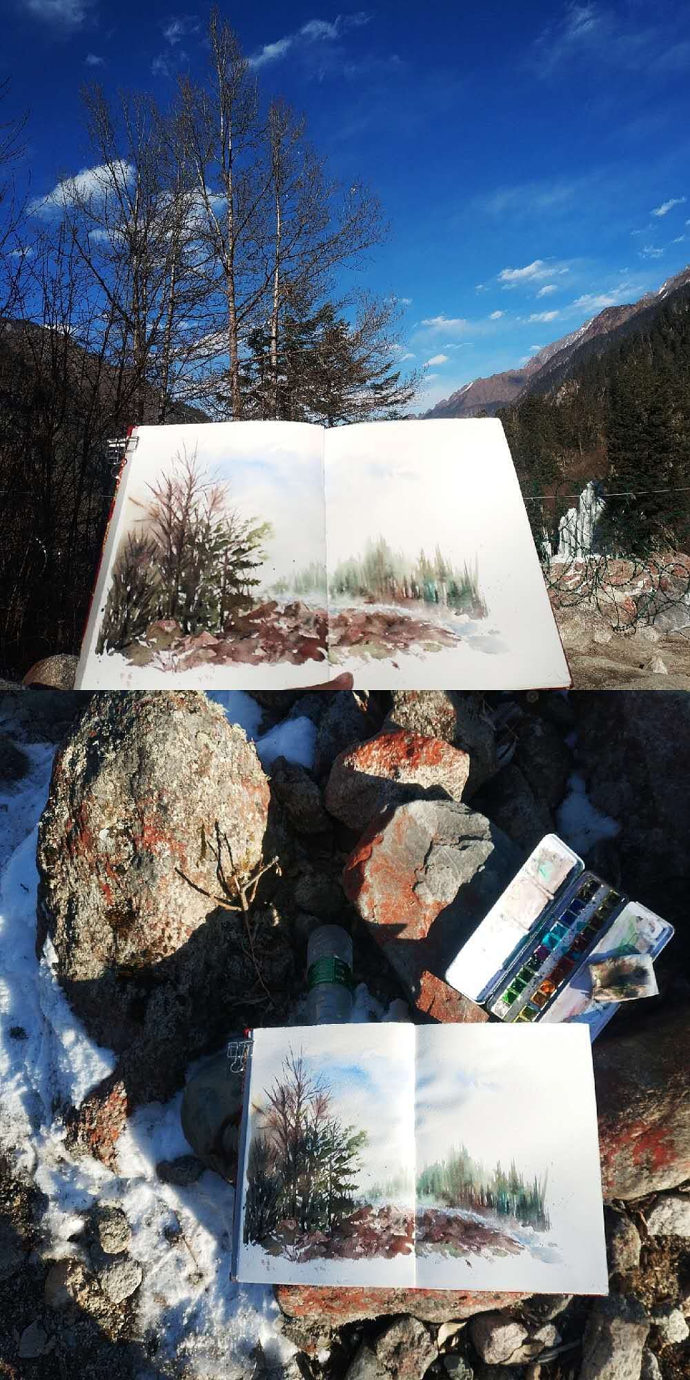 阿丘2018年绘画写生作品记录（图ZMTQwODUyNzY0） - 绘画 - 站酷设计师画画的陈一丘原创素材 - 站酷ZCOOL