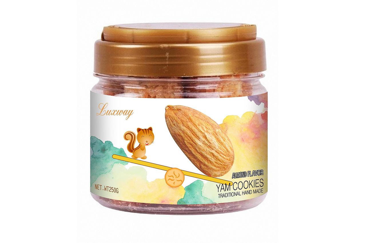 luxway功夫酥饼干包装设计