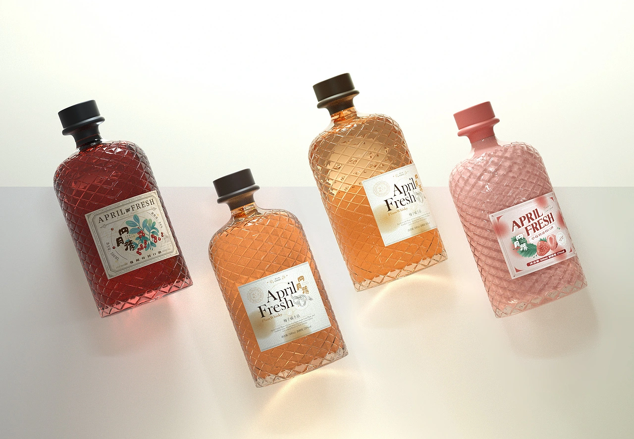 尚智&times;四月清 | 利口酒包装