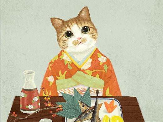 猫与食