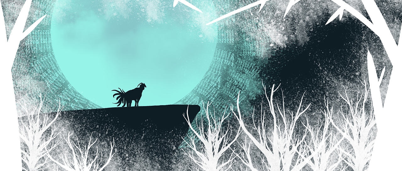 神兽猼訑绘本（图ZMTkxMjU5OTcy） - 绘本 - 站酷设计师楠楠玥原创素材 - 站酷ZCOOL