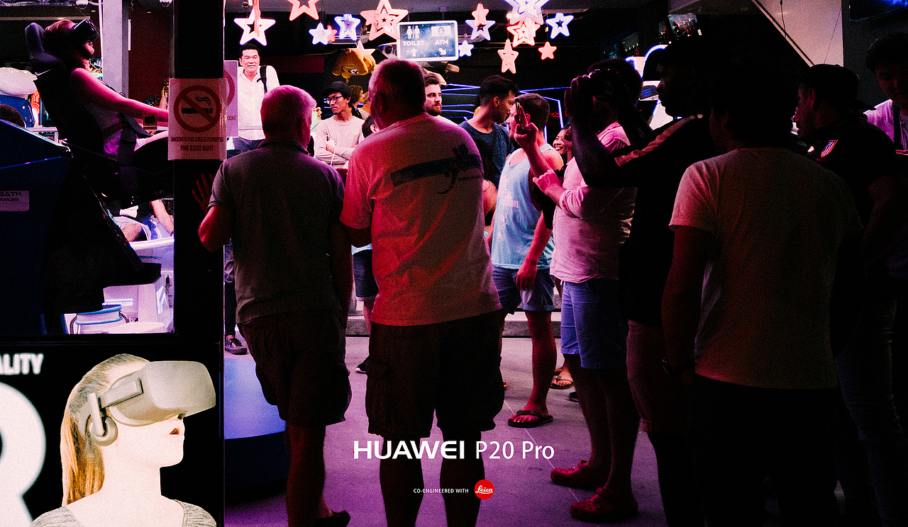 HUAWEI华为最新旗舰手机P20 pro拍摄的彩色样片