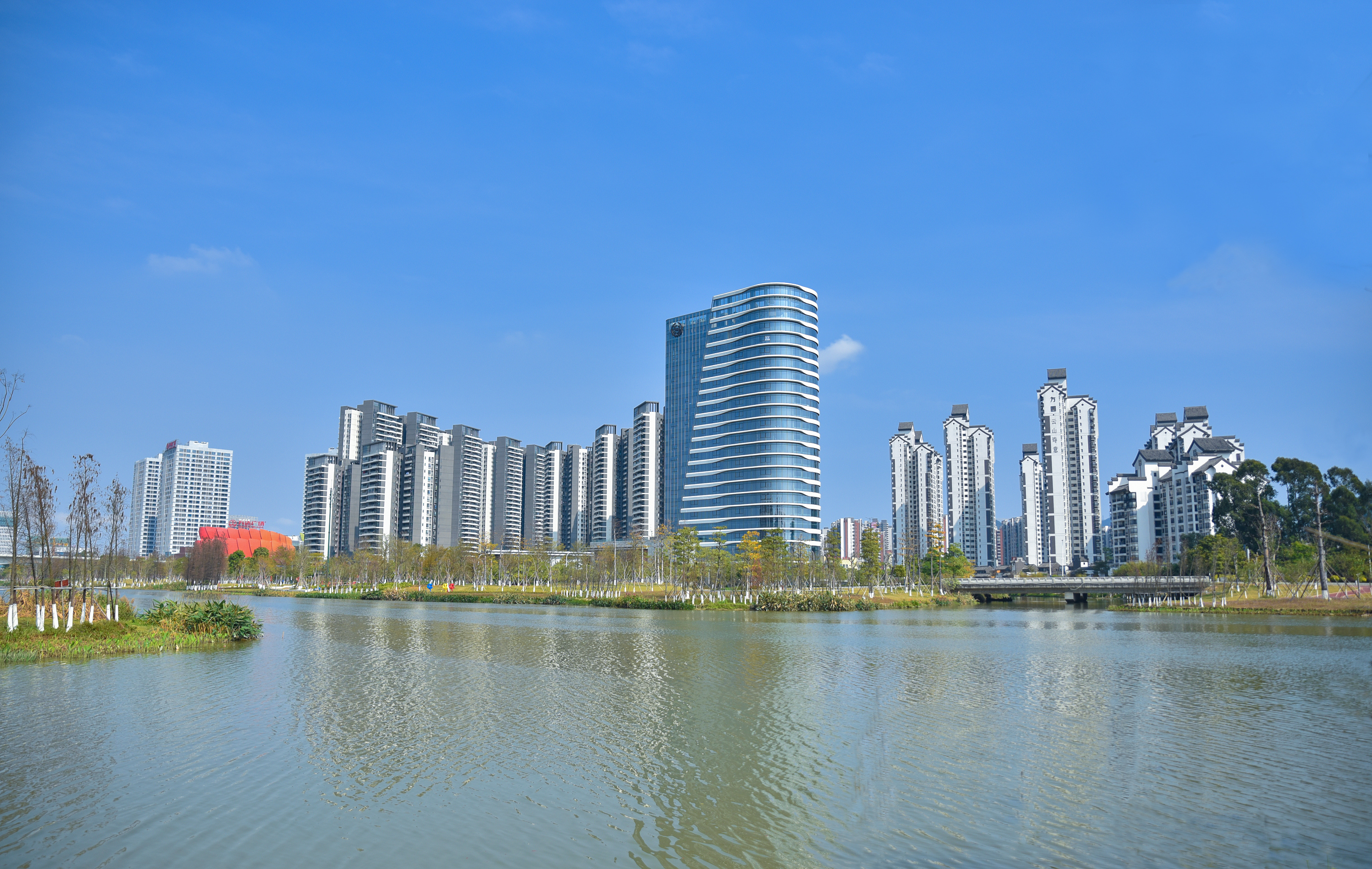 广州市南沙区喜来登酒店和在建南沙花园酒店