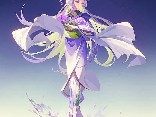 藤姬同人立绘