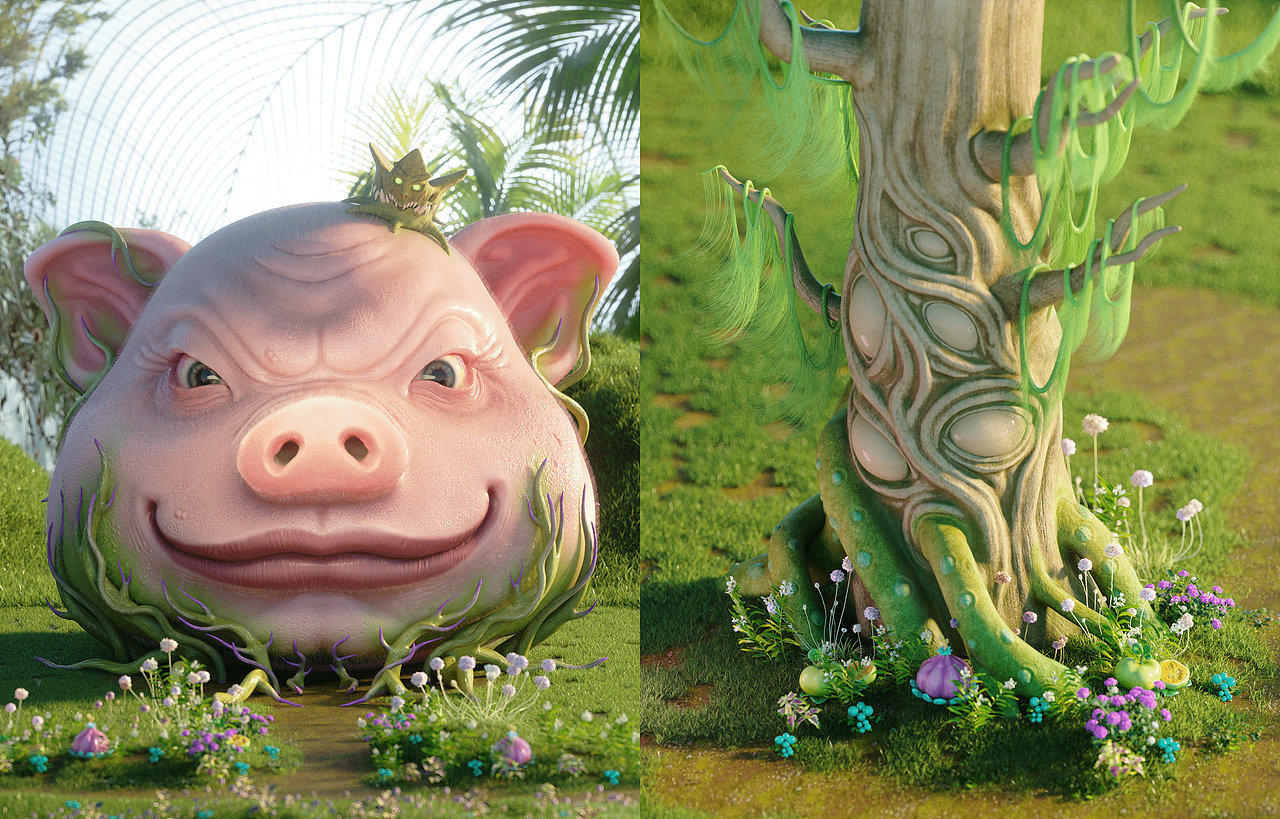 自己制作的一些资产，单独展示一下。