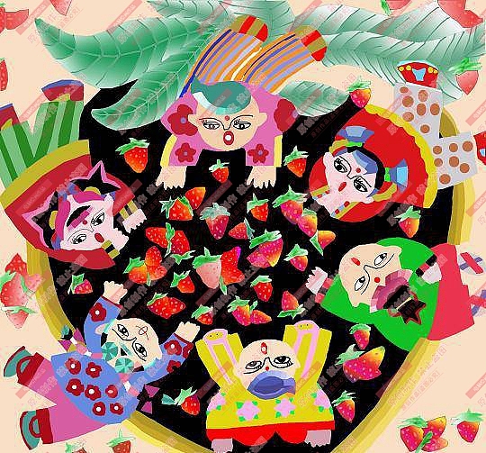 电脑绘画制作作品（图ZMTE3MDI2NTg0） - 艺术插画 - 站酷设计师sucaionline2020原创素材 - 站酷ZCOOL
