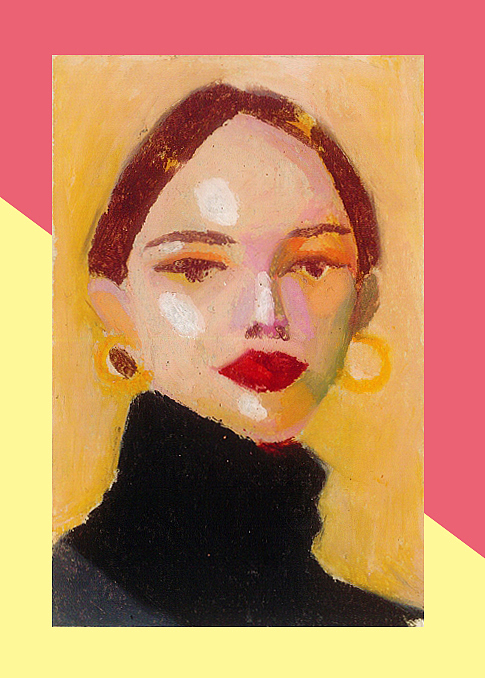 油画棒人像|动漫|单幅漫画|elisa_liulian_原创作品-站酷zcool