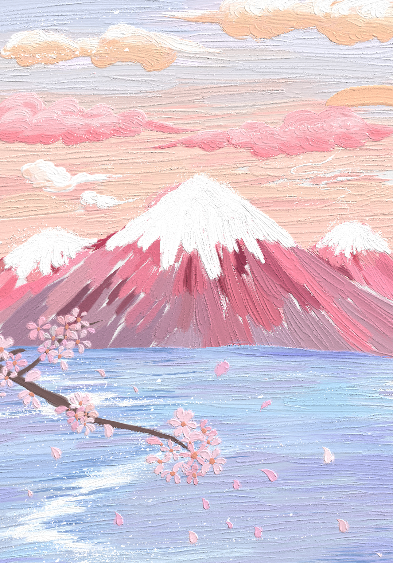 肌理色彩装饰画