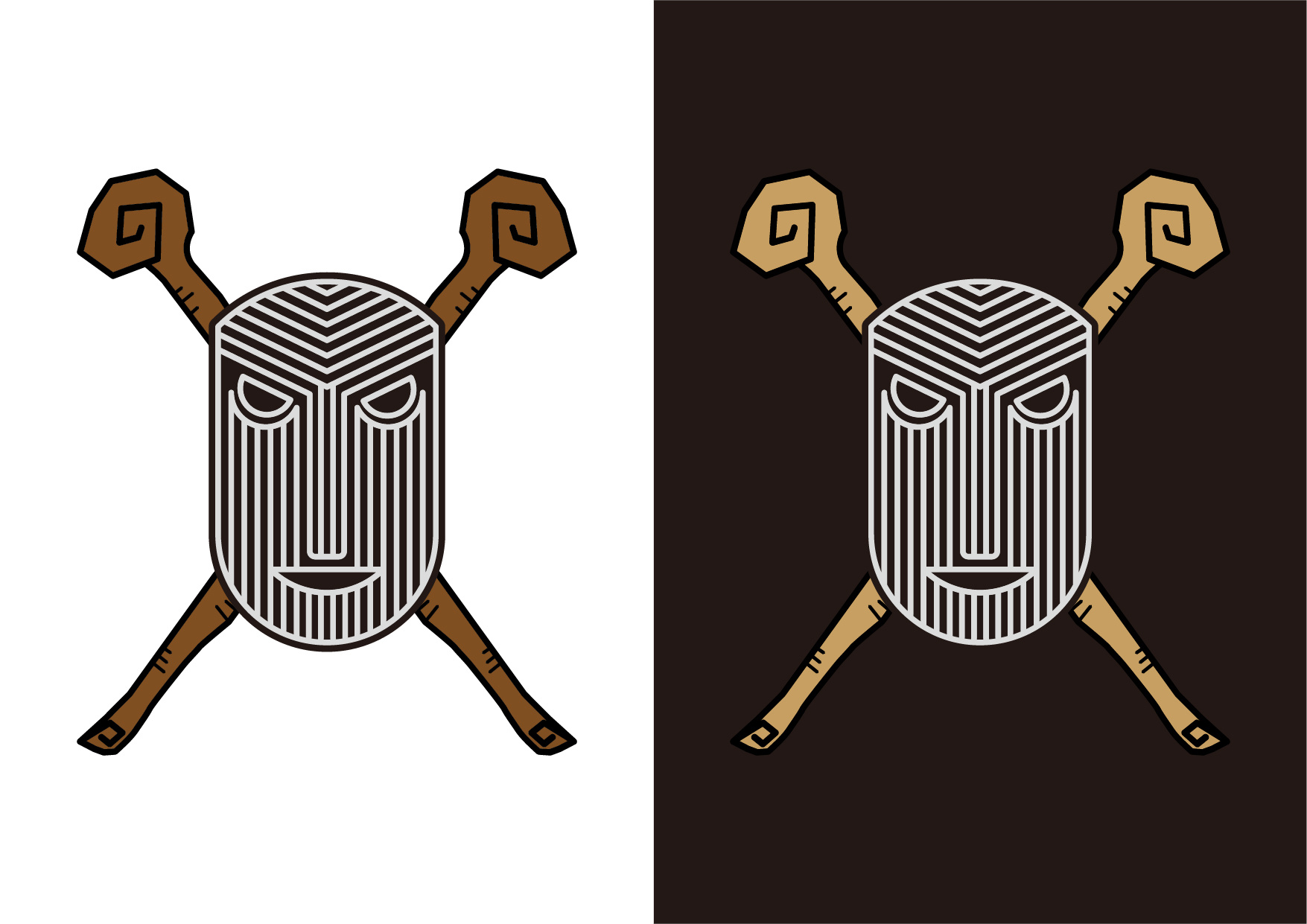 贵州傩面面具系列设计