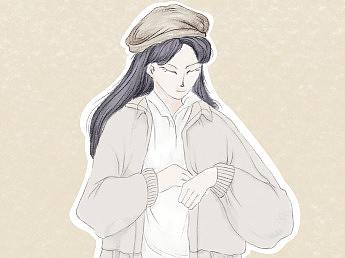 小清新插画人设设计