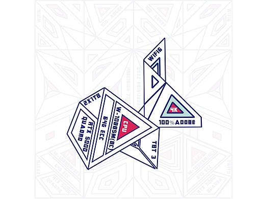 折纸“π”的创意