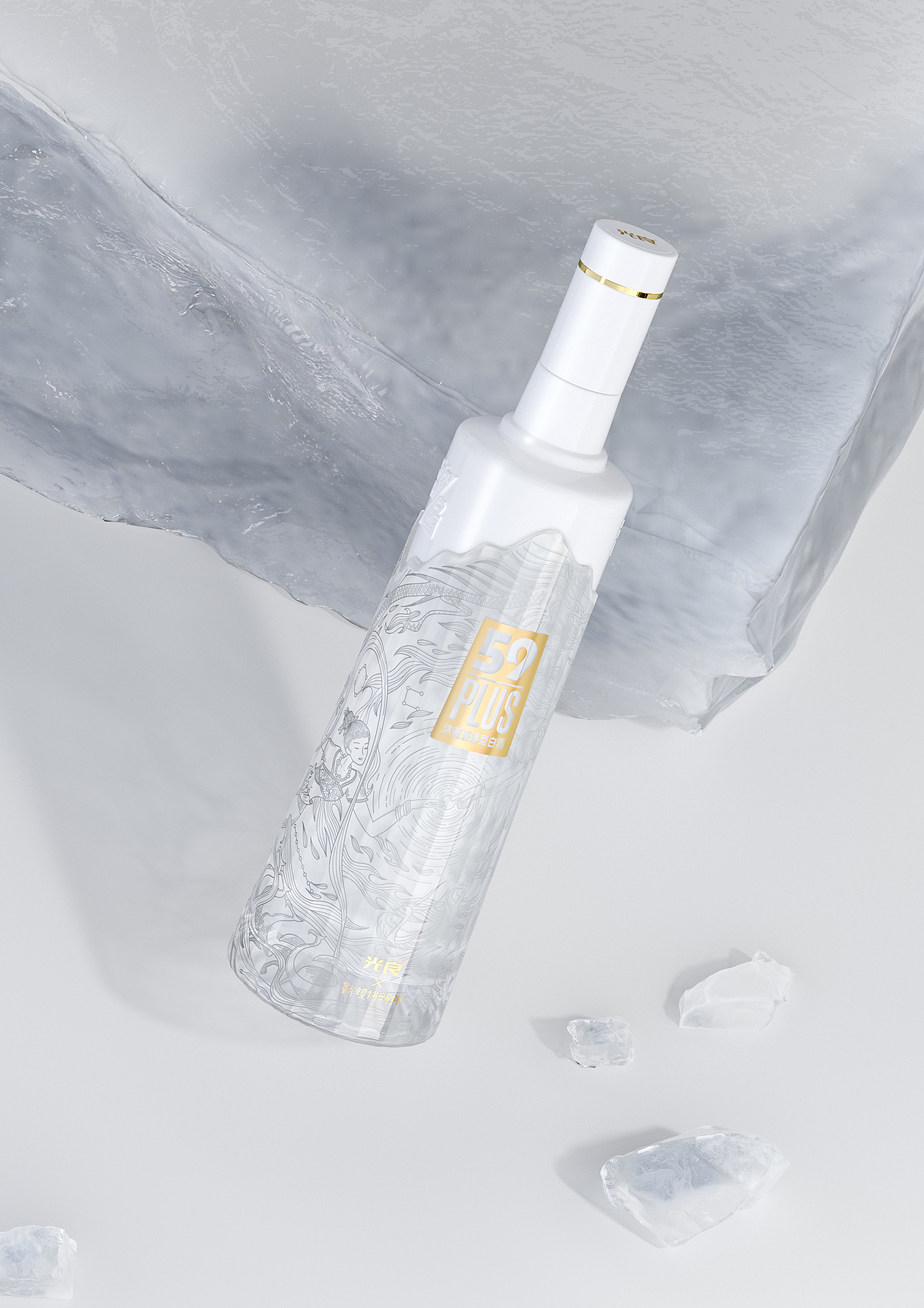 光良59PLUS·飞天（图ZMjczNjc2MTAw） - 包装 - 站酷设计师光良酒原创素材 - 站酷ZCOOL