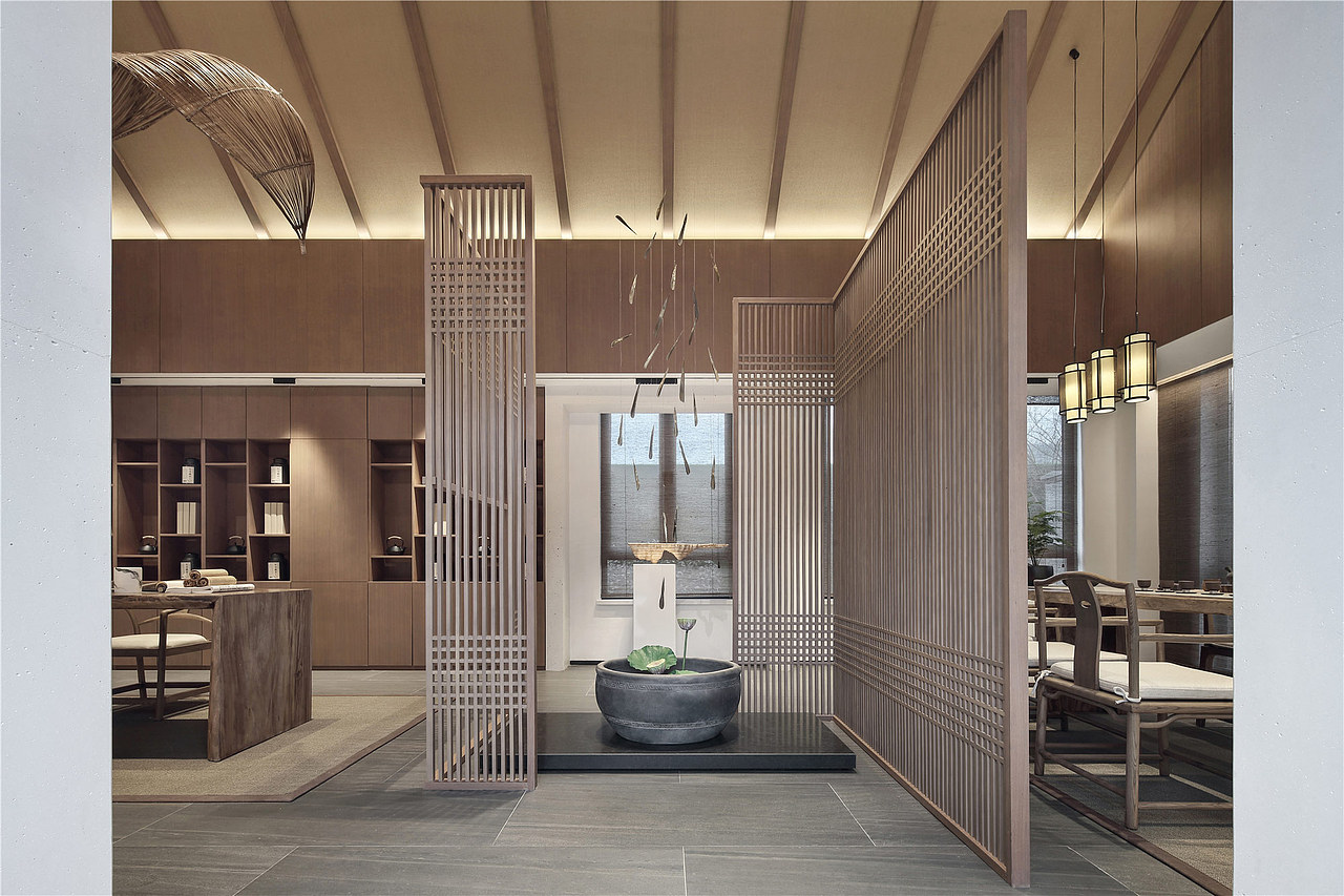 成都新中式禅意茶室设计浓缩东方含蓄之美