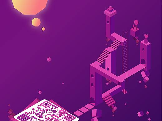 二维码临摹（个人主页-ZMjQ1NDM4OTI=） - 艺术插画 - 站酷设计师苜蓿jmj原创素材 - 站酷ZCOOL