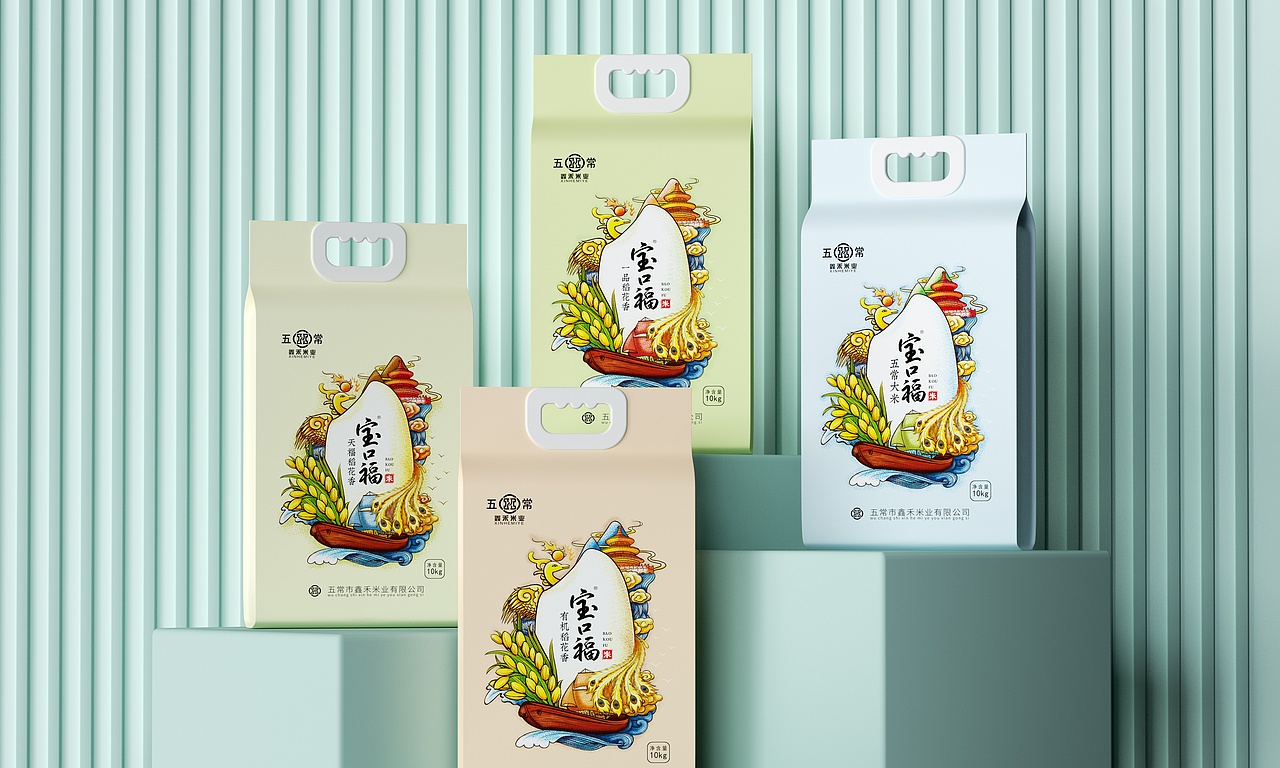 大米包装×宝口福