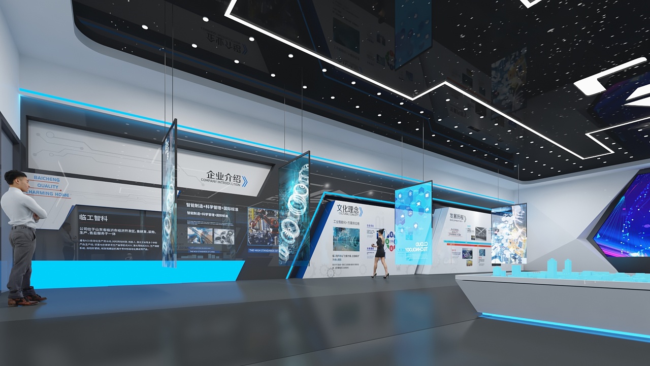 一个临展类型的展厅