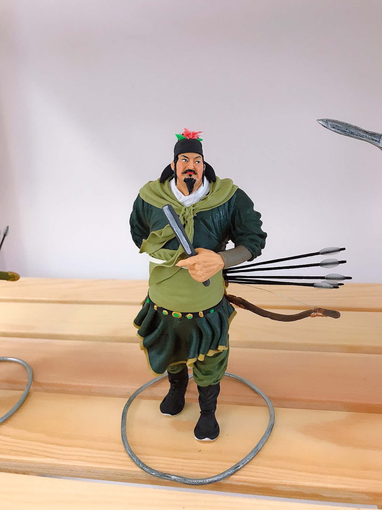 康健面塑作品《水浒百将》系列