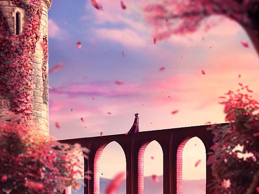 秋日场景-合成调色练习