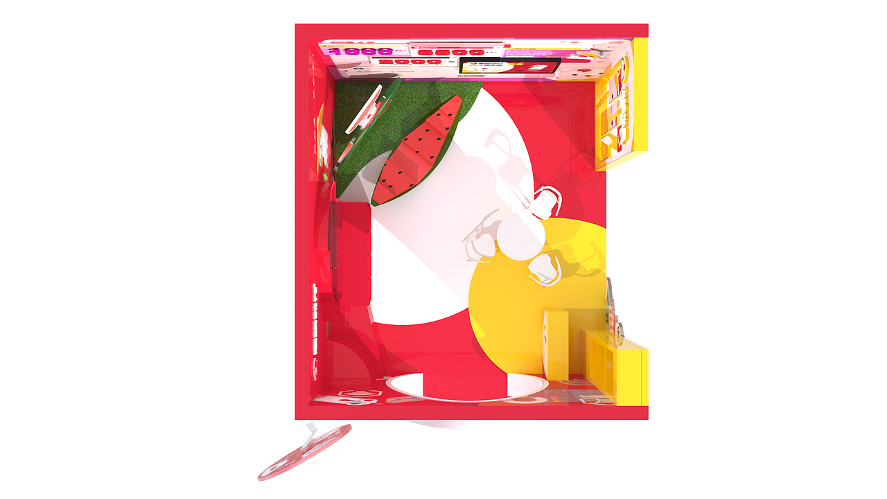 小鸡优品快闪店设计