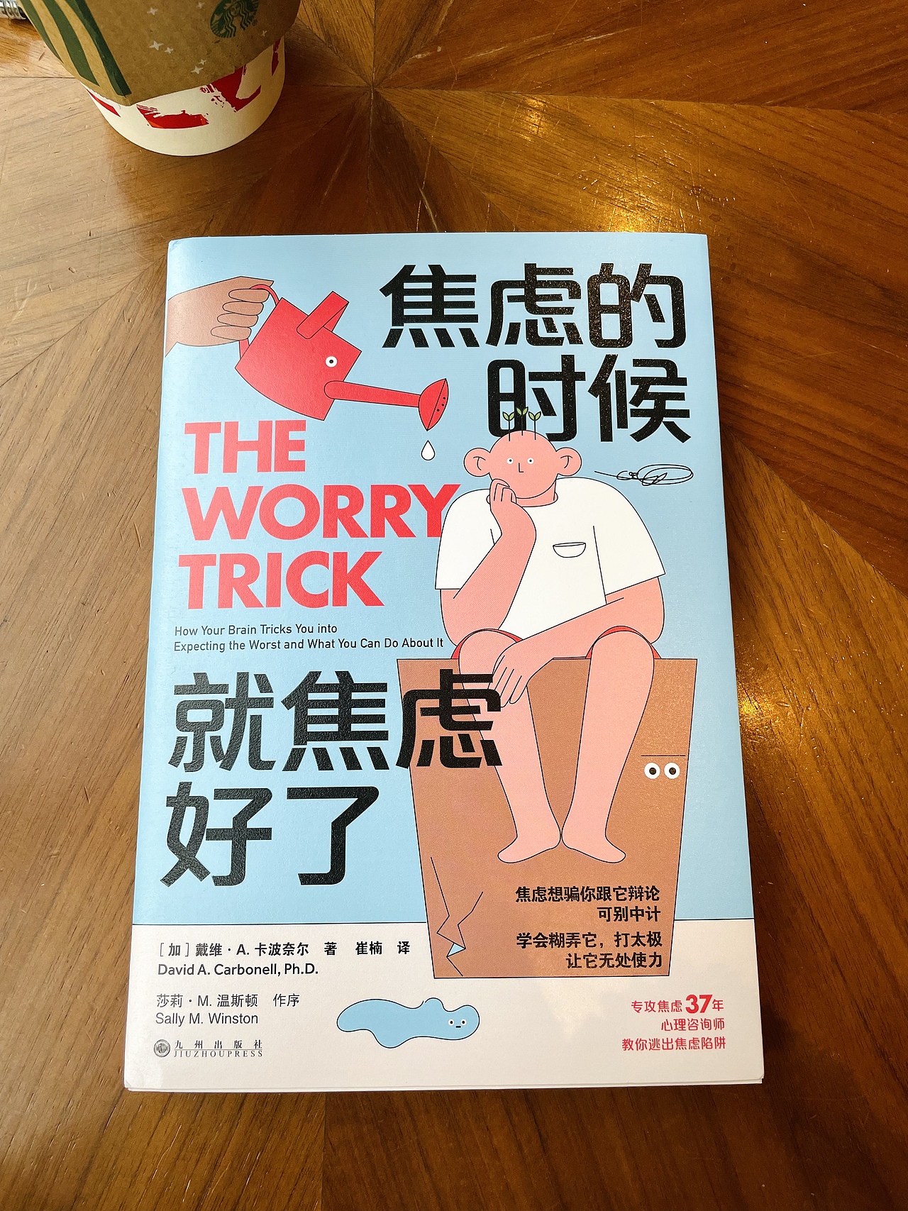 书籍封面《焦虑的时候就焦虑好了》