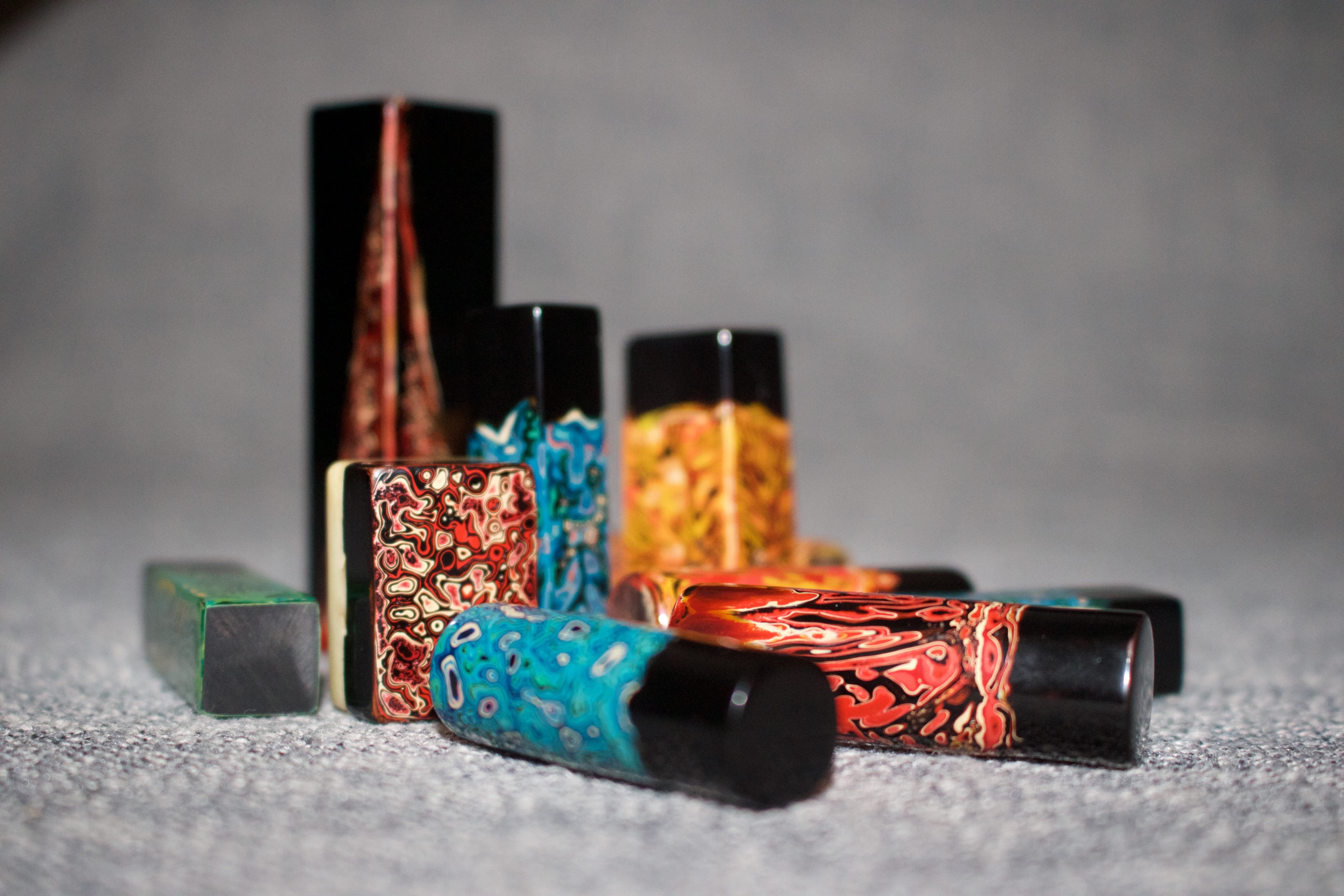 【零漆造物】大漆原创印章吊坠|手工艺|首饰|零漆造物工作室 - 原创