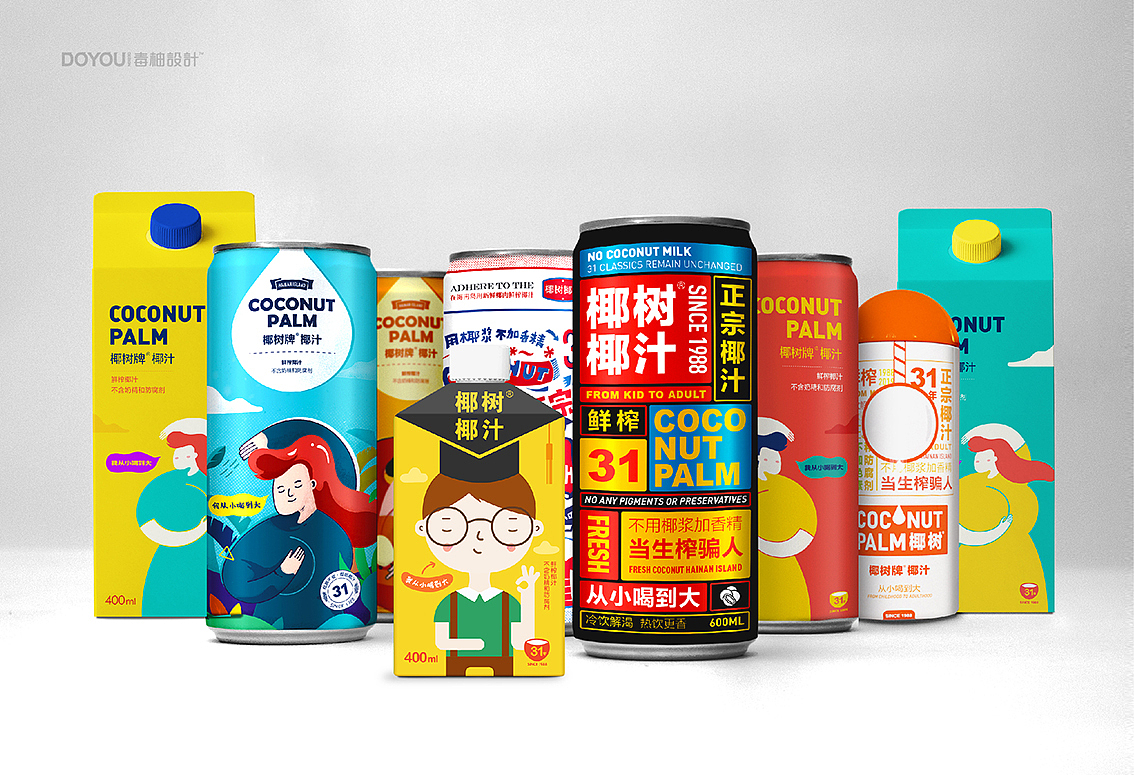 椰树椰汁,我想让你换包装by毒柚