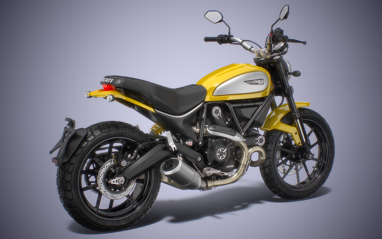 杜卡迪自游 ducati scrambler 800 摩托车cg