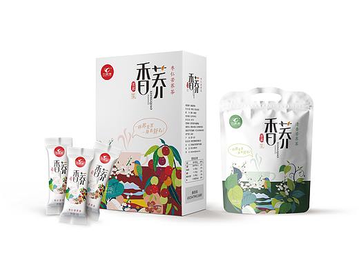 万里缘苦荞茶包装设计