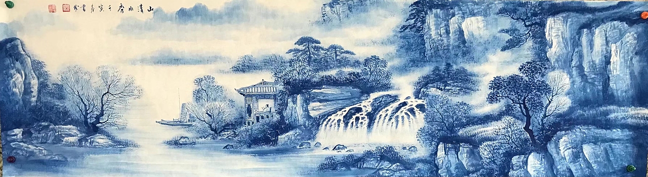 河北书画名家,太行山水画家——赵书茂