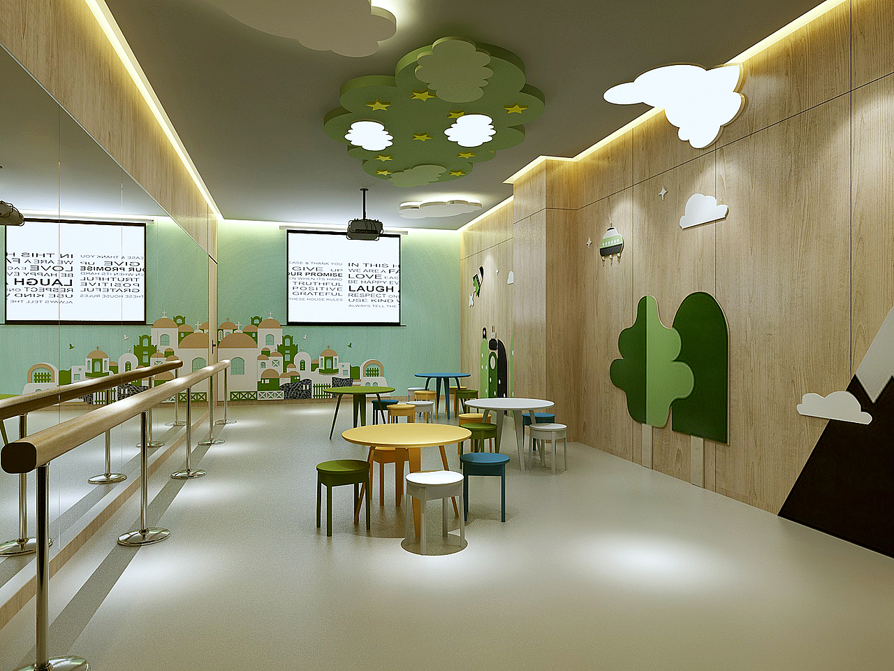 点点看世界儿童剧场|空间|家装设计|创易吾界_原创作品-站酷zcool