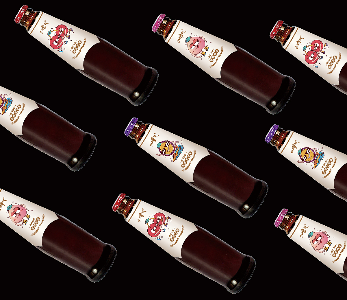 水果饮品 | 卡通趣味包装