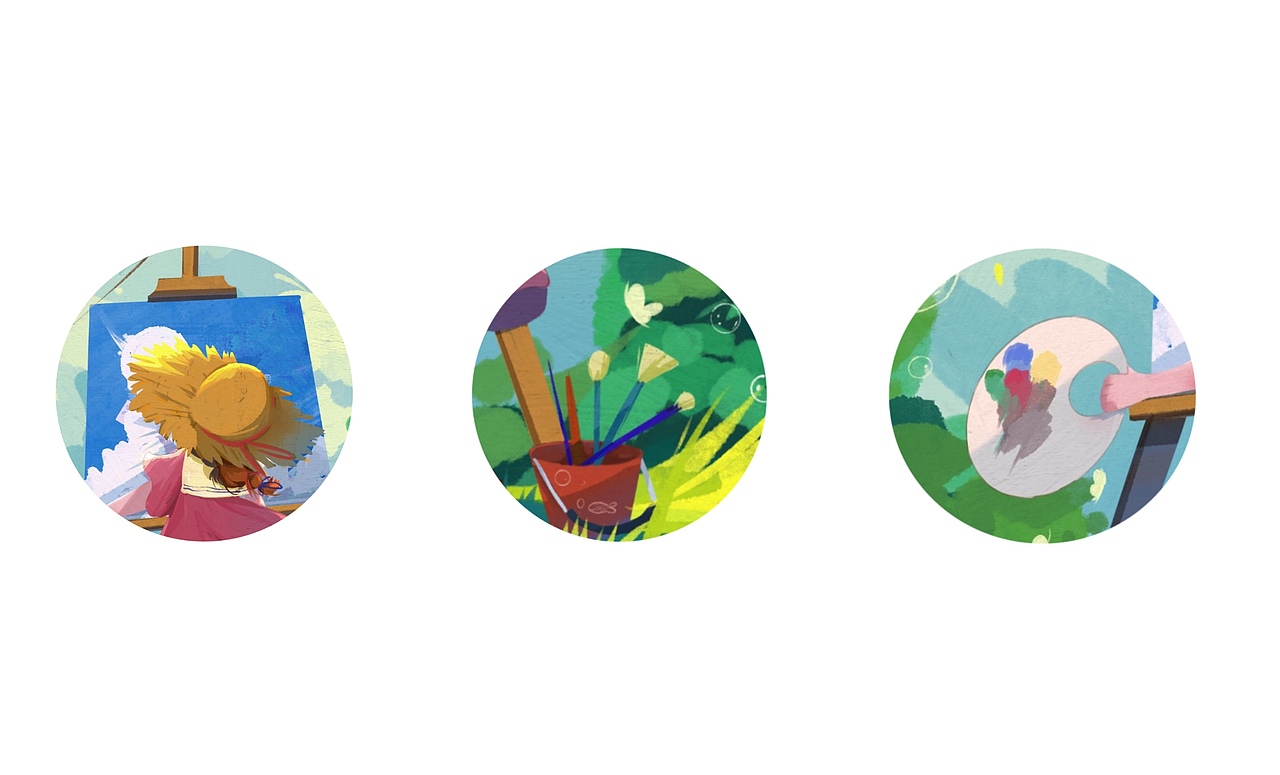 节气系列插画（图ZMzMxMTE4MTQ4） - 商业插画 - 站酷设计师一把蒜原创素材 - 站酷ZCOOL