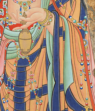 欢迎迎请西方三圣佛画像|纯艺术|绘画|宣纸印刷线装书 - 原创作品