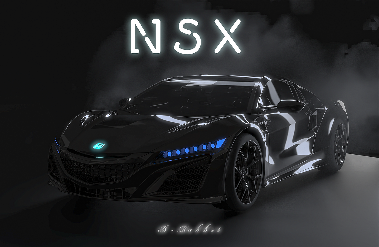 NSX扫光闪灯动画（图ZMjkyMTAwODQw） - 交通工具 - 站酷设计师TediousOddity原创素材 - 站酷ZCOOL