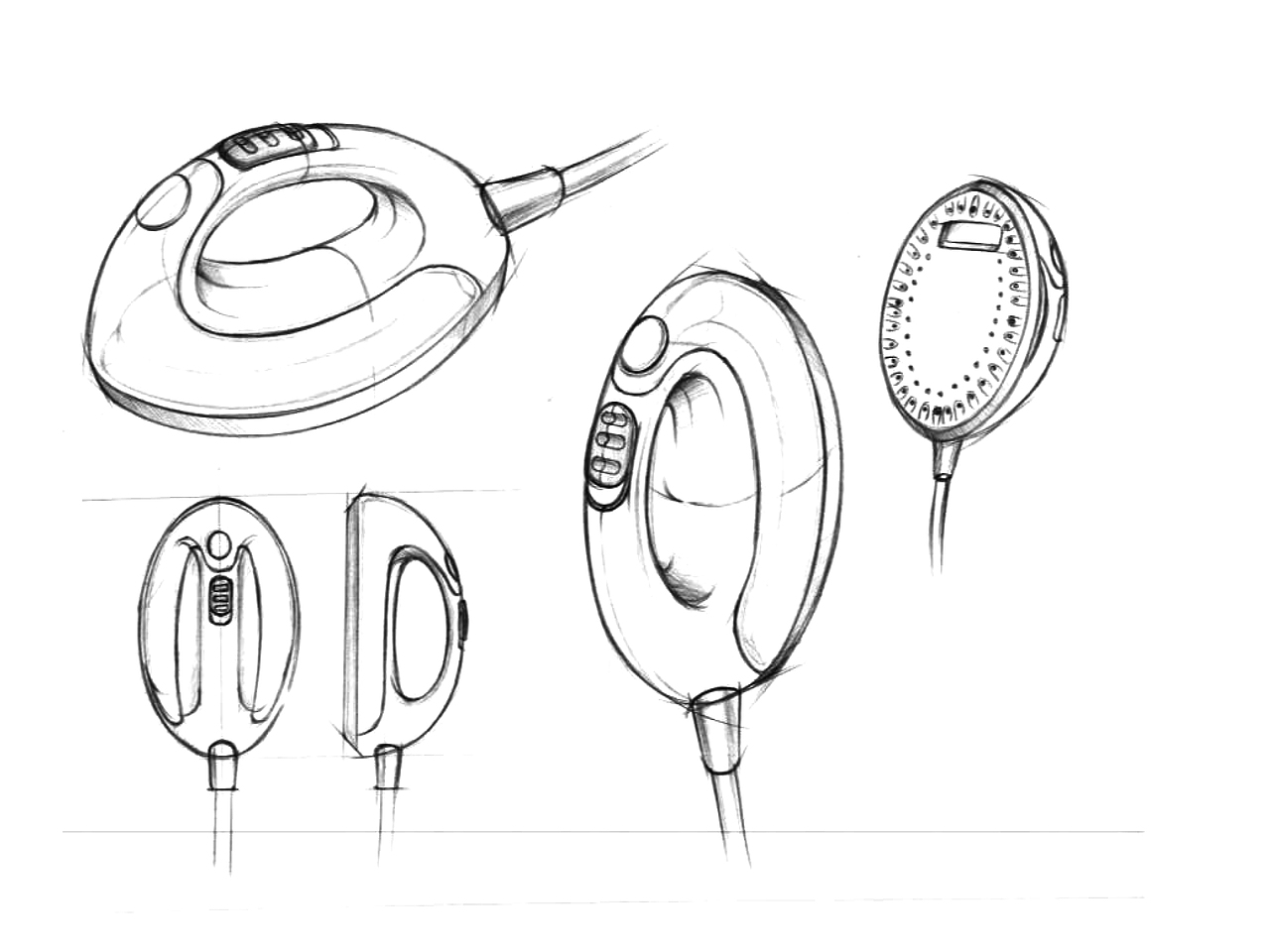 立式挂烫机手绘
