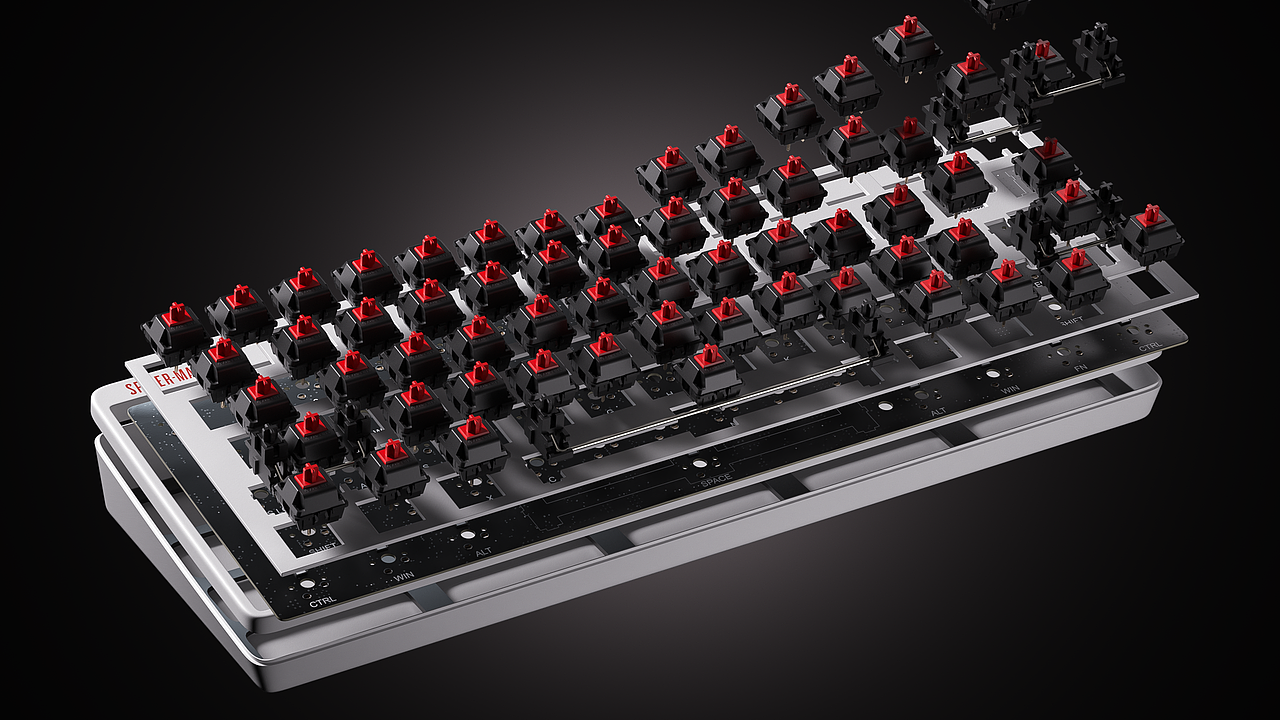 产品表现——蜘蛛侠机械键盘