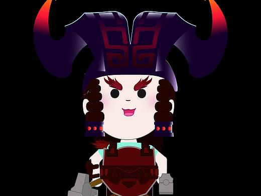 趙甜甜卡通形象 英雄聯(lián)盟COS篇 奧恩（個人主頁-ZMzEzMDM0MzY=） - 單幅漫畫 - 站酷設(shè)計師創(chuàng)意攝原創(chuàng)素材 - 站酷ZCOOL