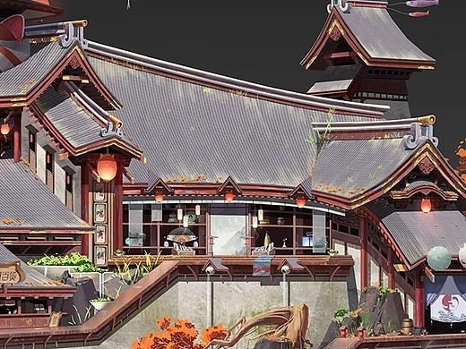 中国风场景设计
