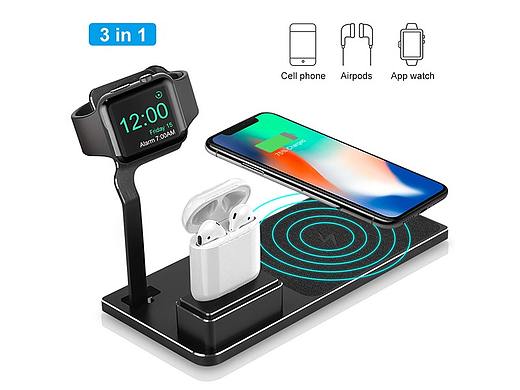 亞馬遜三合一無線充主圖（個人主頁-ZMzc1NzA0MDA=） - 電商 - 站酷設(shè)計師松妮朵菜原創(chuàng)素材 - 站酷ZCOOL