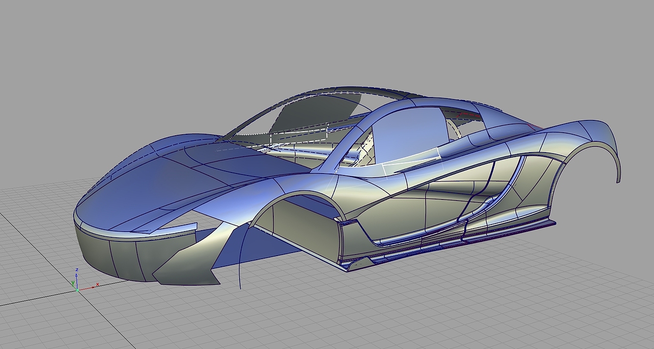 McLaren P1 Alias 建模教程（图ZOTM3OTY2MzY=） - 交通工具 - 站酷设计师Adleyou原创素材 - 站酷ZCOOL