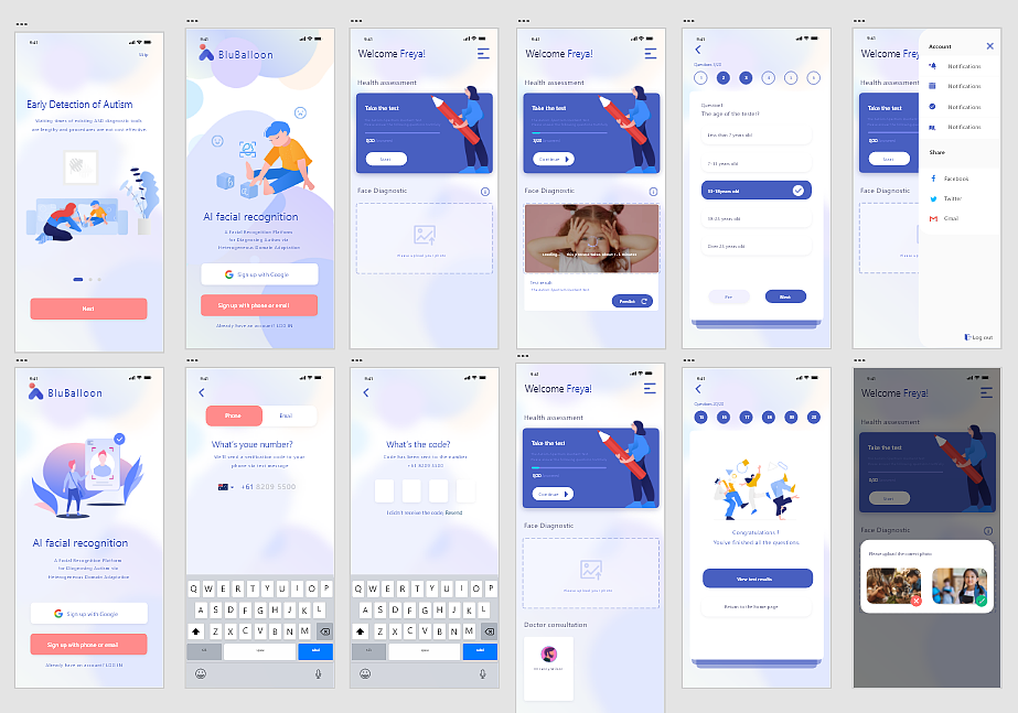 AI自闭症检测App