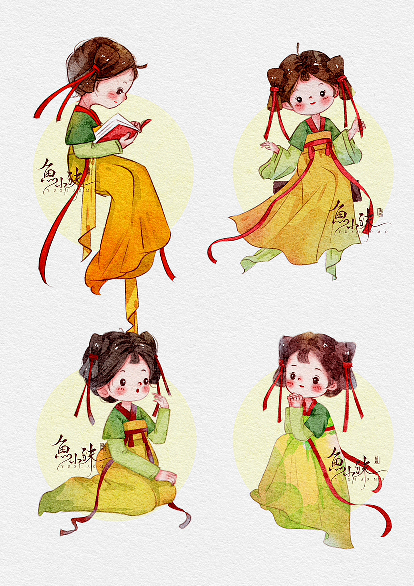 iPad原创插画【小花仙系列】