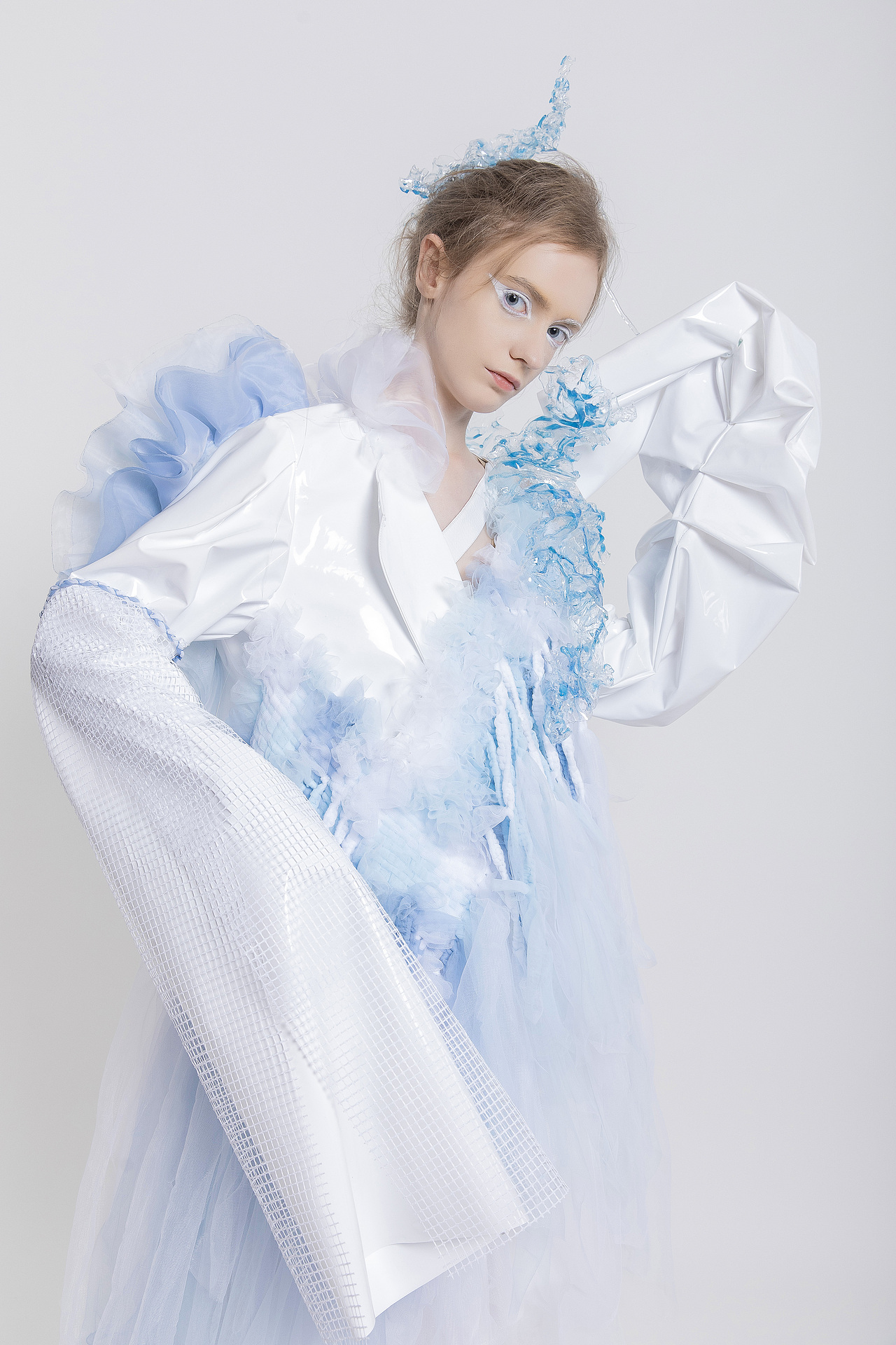 服装毕业设计山海经异兽"夫诸61大水"