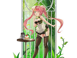 来个立绘带小背景的