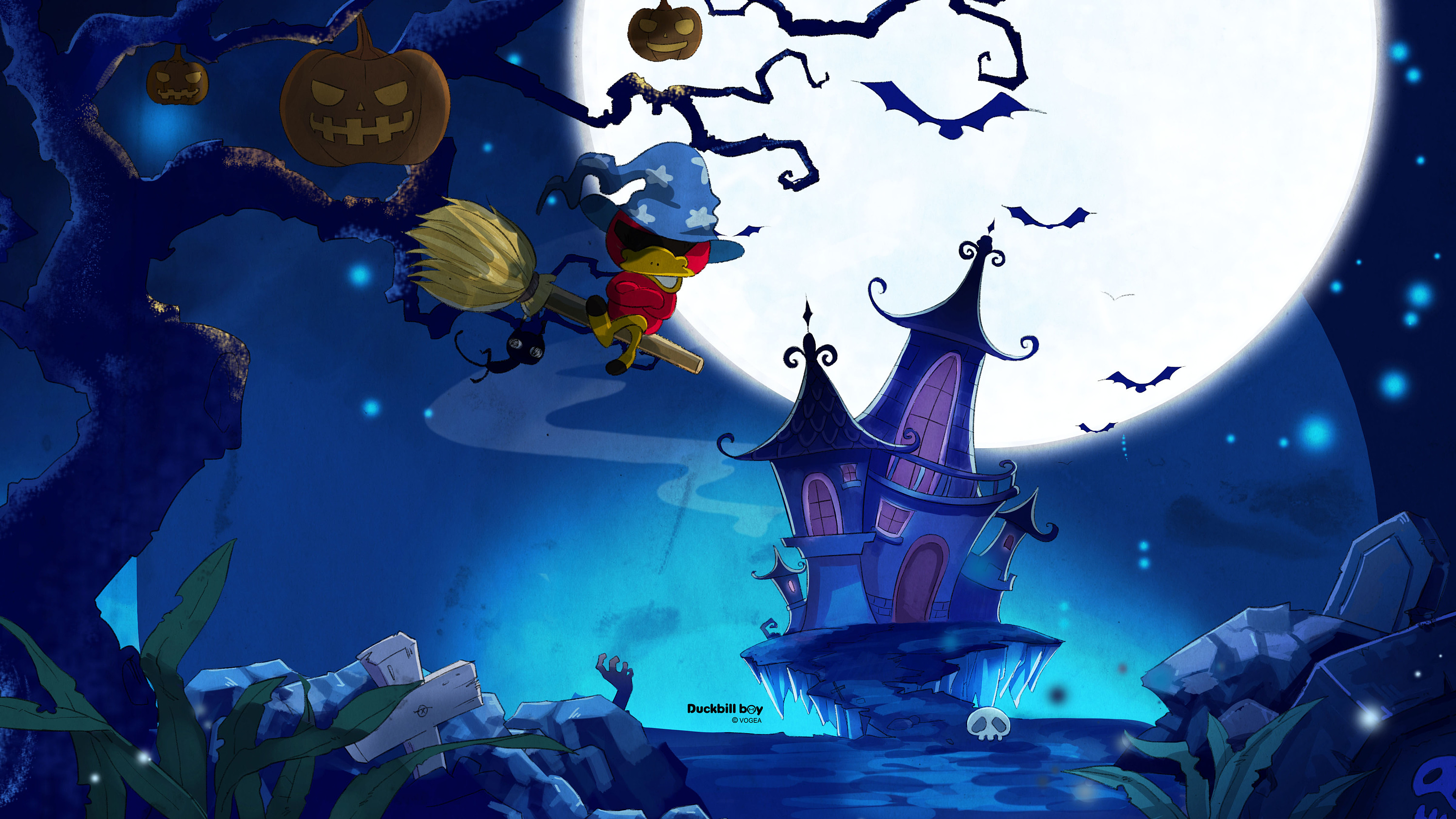 鸭嘴兽男孩 百变万圣节系列壁纸(含iphone6手机壁纸pc壁纸ipad壁纸