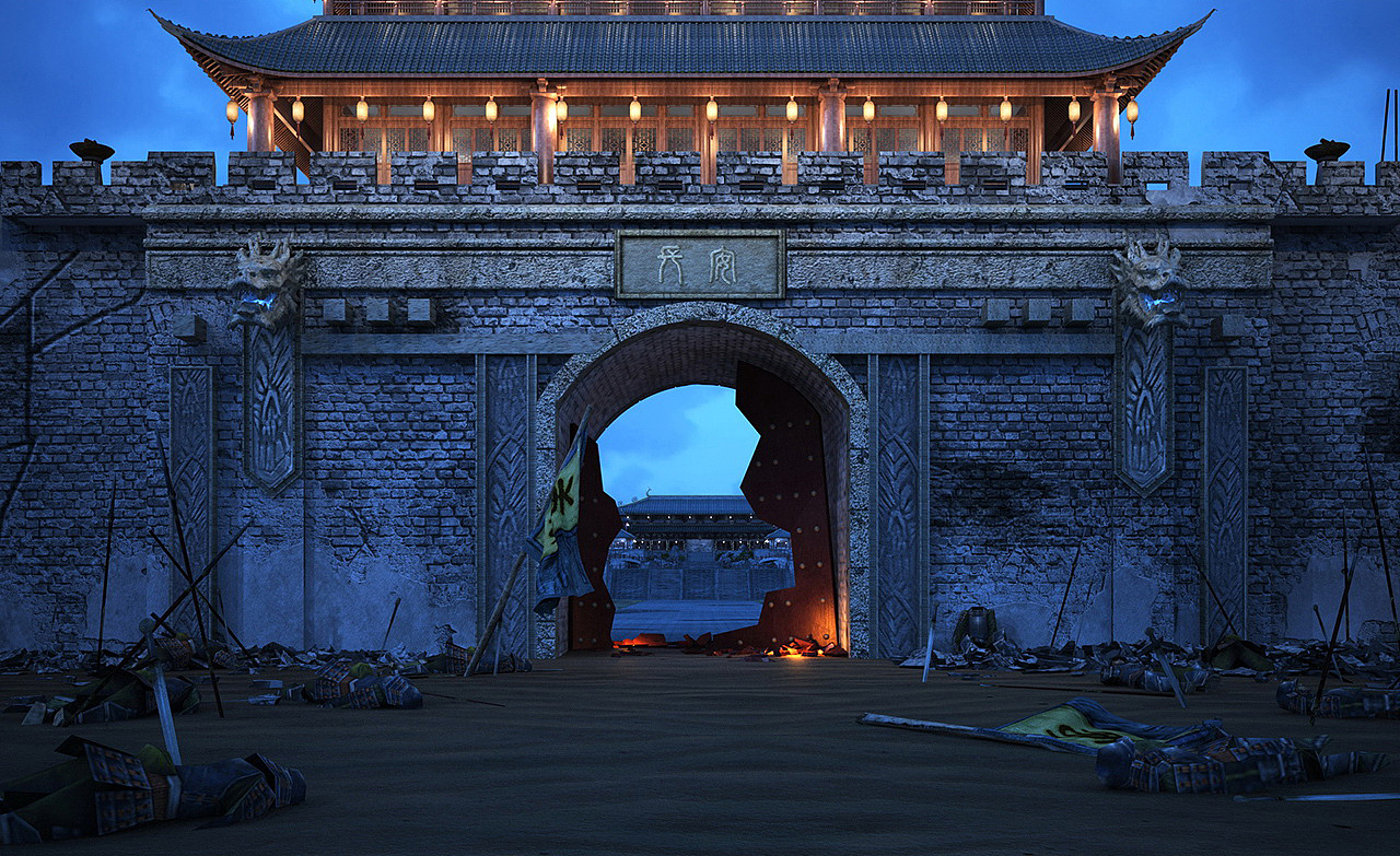 画江湖之不良人舞台剧背景（图ZNzc2NzExNTY=） - 动画/影视 - 站酷设计师shensome2原创素材 - 站酷ZCOOL