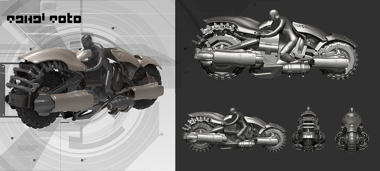 科幻车辆载具设计